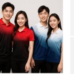 Mẫu áo thun đồng phục với họa tiết lạ mắt Mẫu áo thun đồng phục với họa tiết lạ mắt