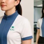 Mẫu áo thun đồng phục cổ trụ phong cách công nghệ Mẫu áo thun đồng phục cổ trụ phong cách công nghệ