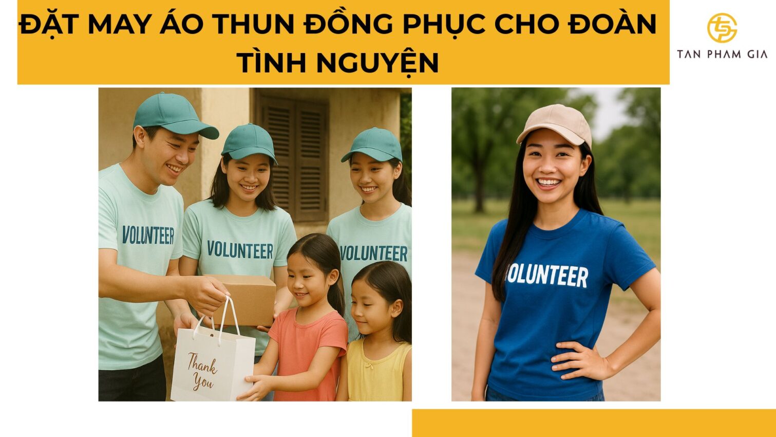 đặt may áo thun đồng phục cho đoàn tình nguyện