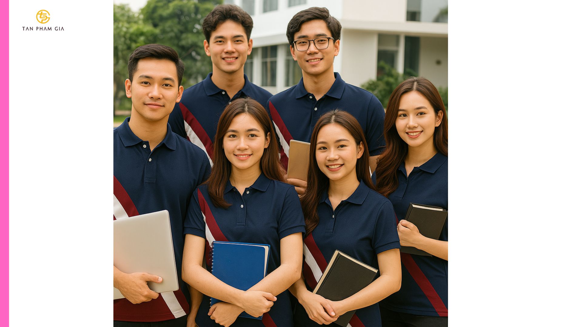 Mẫu Áo Thun Đồng Phục Cho Nhóm Sinh Viên Làm Đề Tài – Khóa Luận