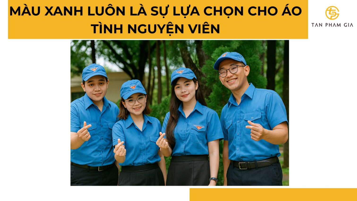 đặt may áo thun đồng phục cho đoàn tình nguyện