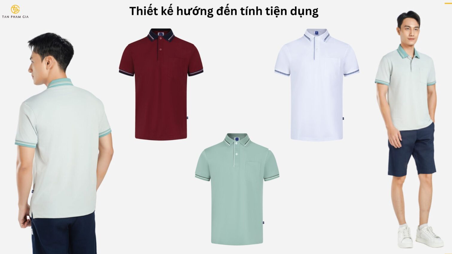 Mẫu áo thun đồng phục dã ngoại dễ chịu năng động