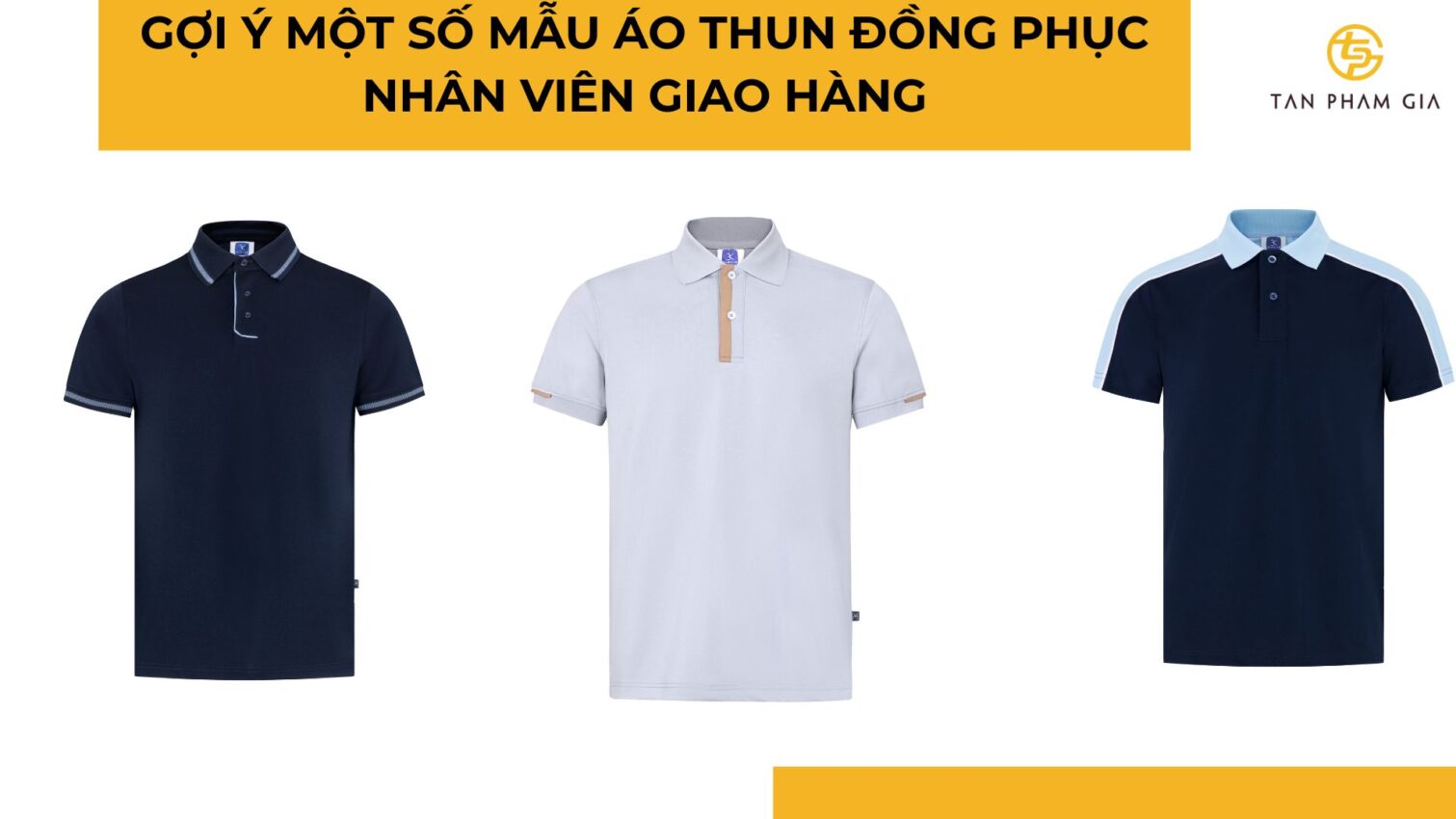 đặt may áo thun đồng phục cho nhân viên giao hàng
