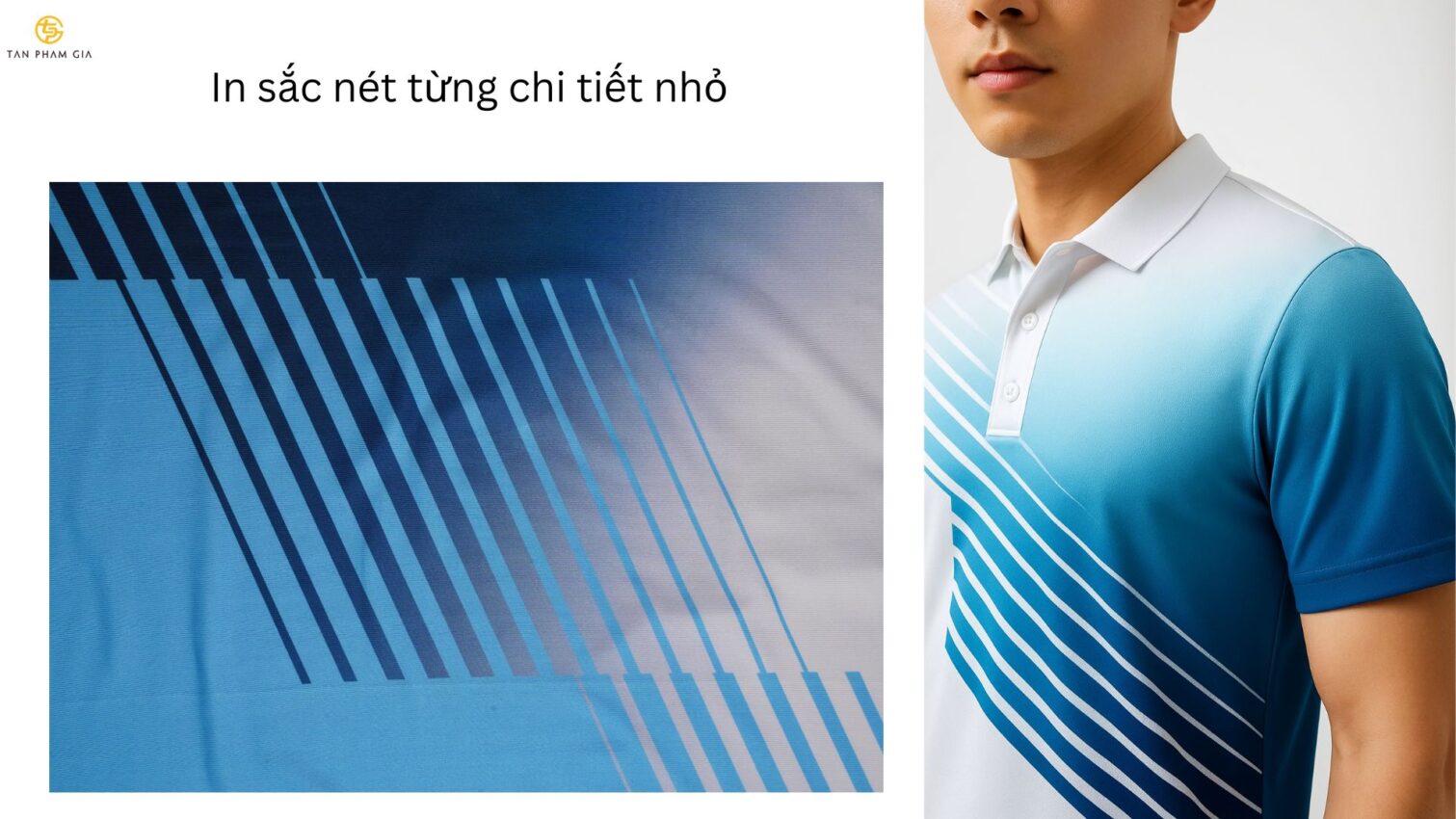 Mẫu áo thun đồng phục công nghệ in kỹ thuật số