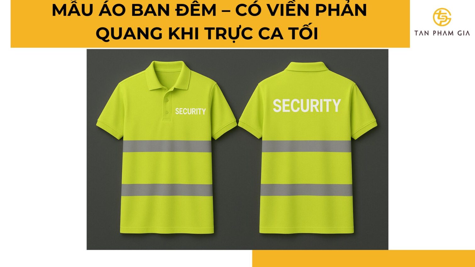 đặt may áo thun đồng phục cho bảo vệ