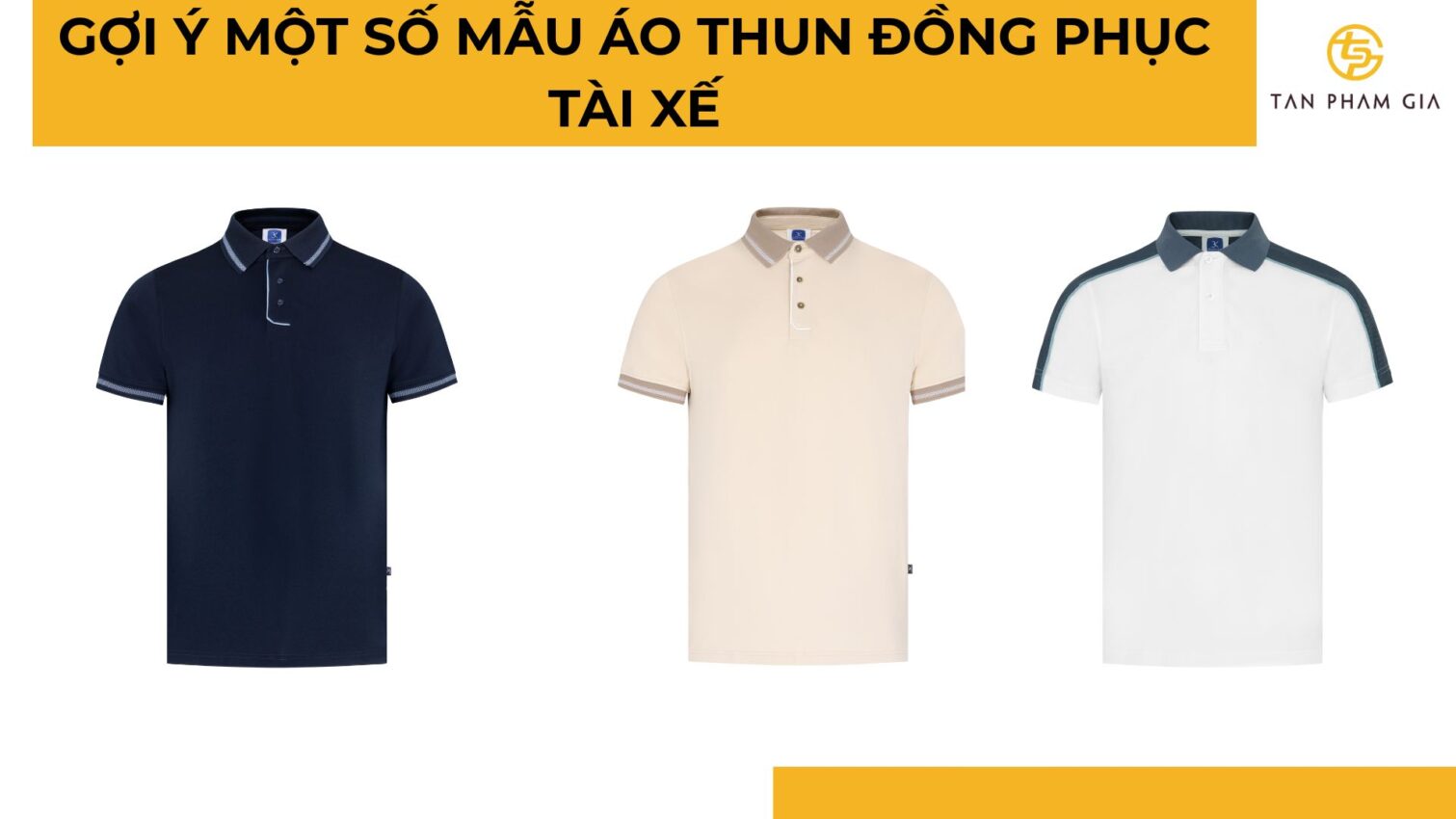 Đặt may áo thun đồng phục cho tài xế