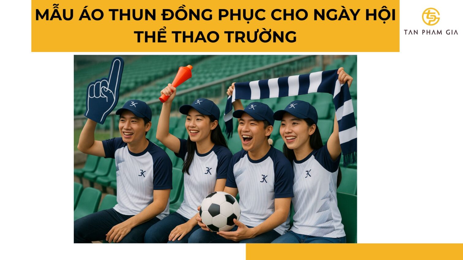 Mẫu áo thun đồng phục cho ngày hội thể thao trường