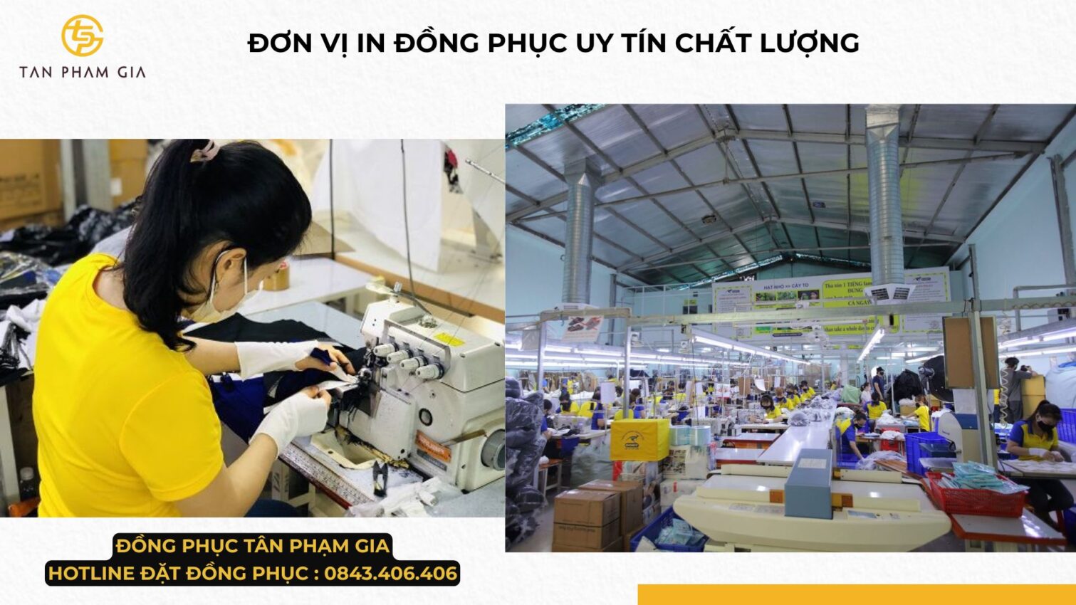 Đơn vị in áo đồng phục uy tín chất lượng Tân Phạm Gia