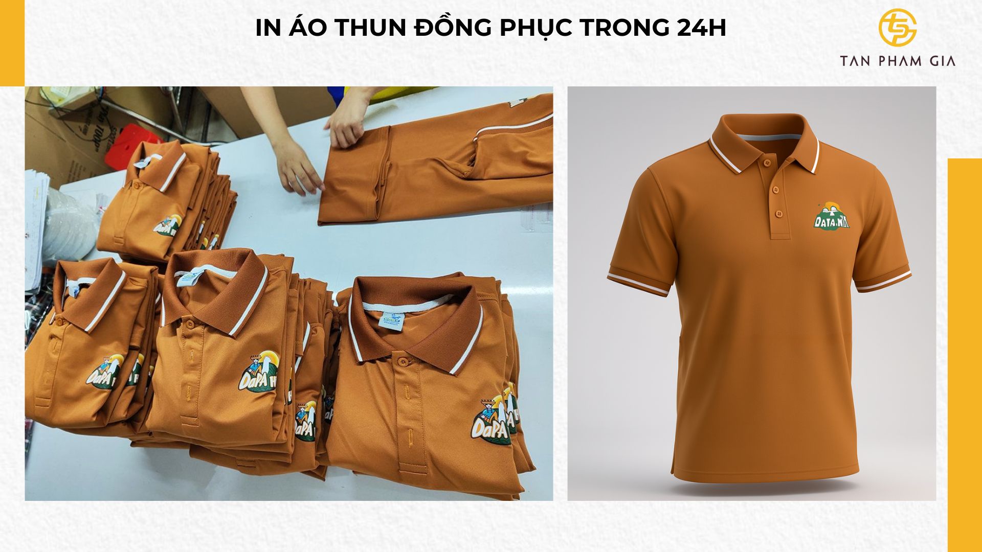 In áo thun đồng phục kỹ thuật in lụa Áo đơn giản