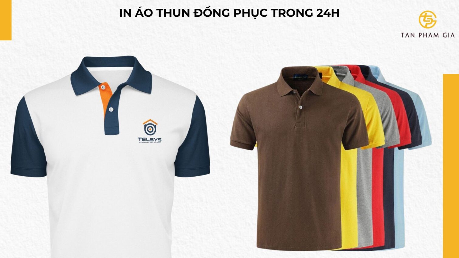 In áo thun đồng phục trong 24h