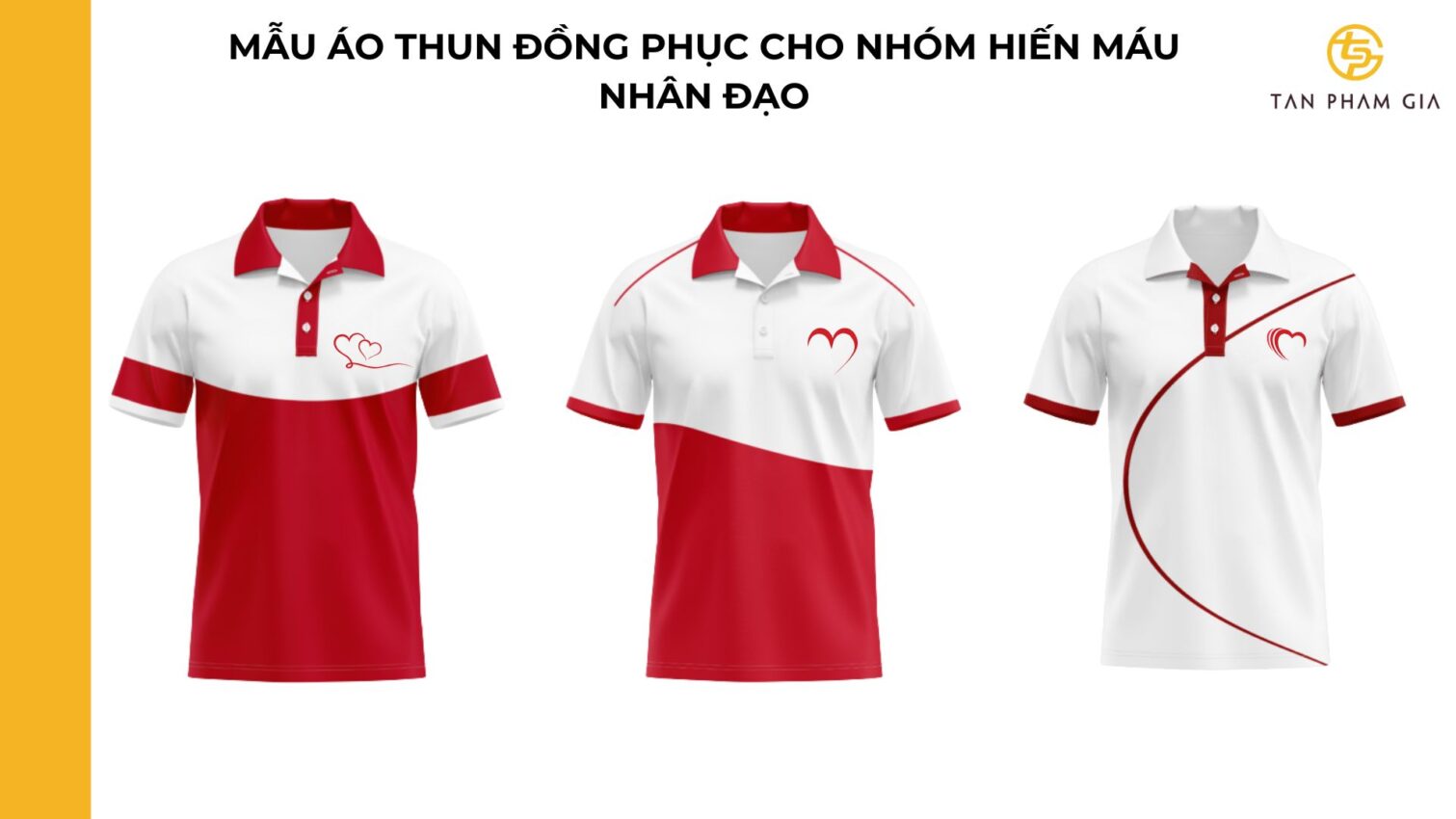 Mẫu áo thun đồng phục cho Nhóm hiến máu nhân đạo (3)