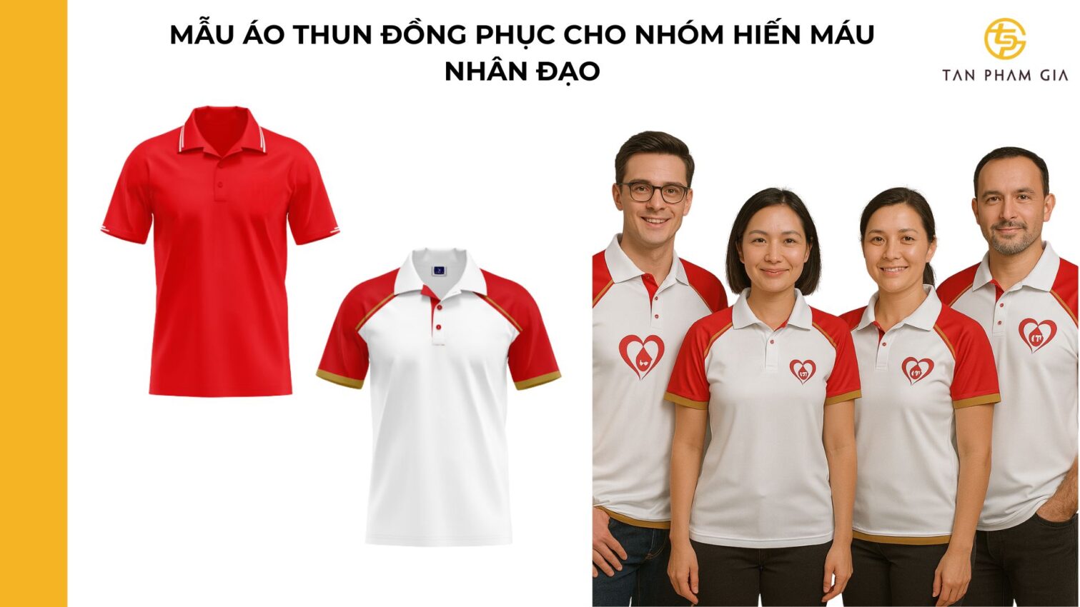 Mẫu áo thun đồng phục cho Nhóm hiến máu nhân đạo (4)