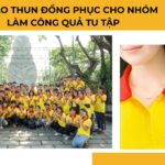 Mẫu áo thun đồng phục cho Nhóm làm công quả tu tập Mẫu áo thun đồng phục cho nhóm làm công quả – tu tập