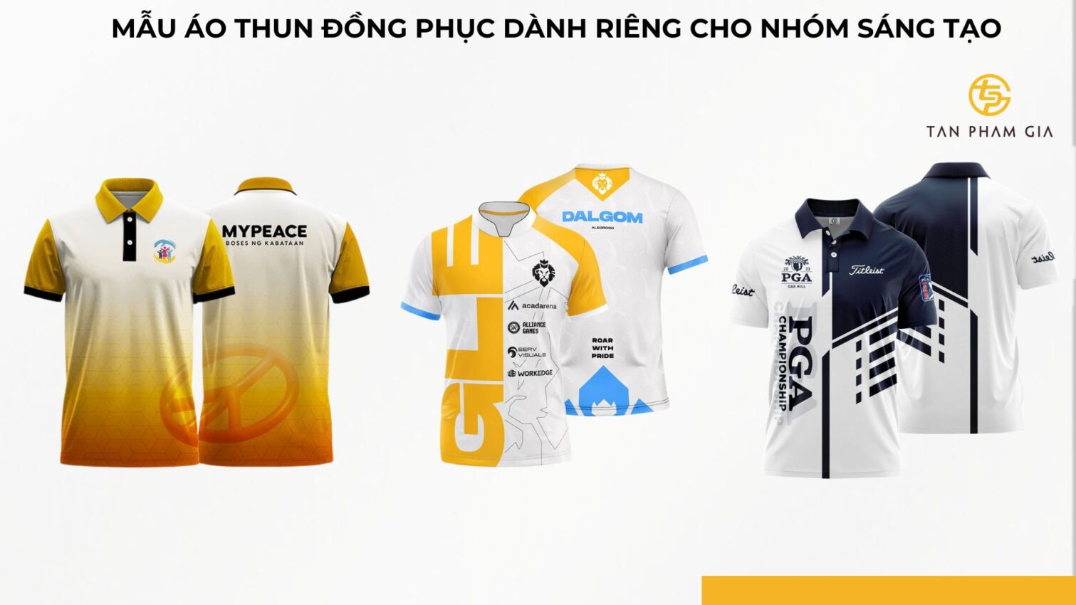 Mẫu áo thun đồng phục dành riêng cho nhóm sáng tạo