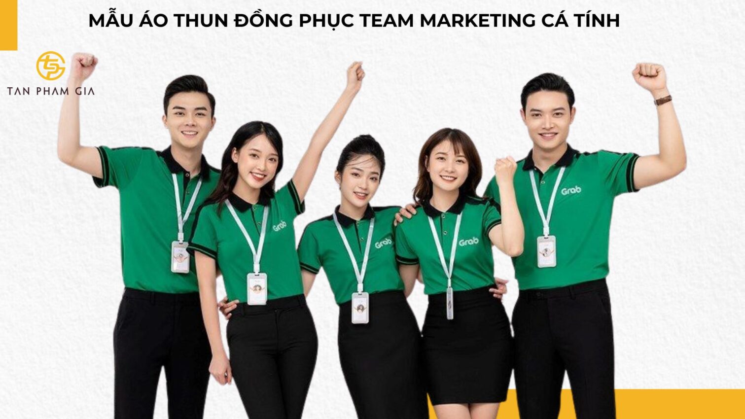 Mẫu áo thun đồng phục team marketing