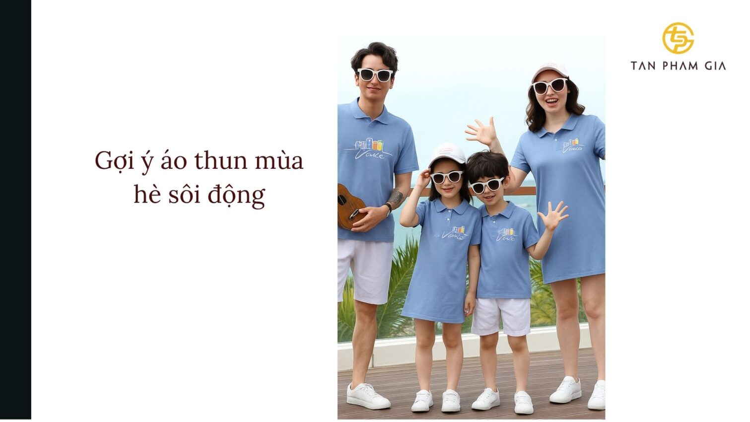 Mẫu áo thun đồng phục phù hợp mùa hè năng động