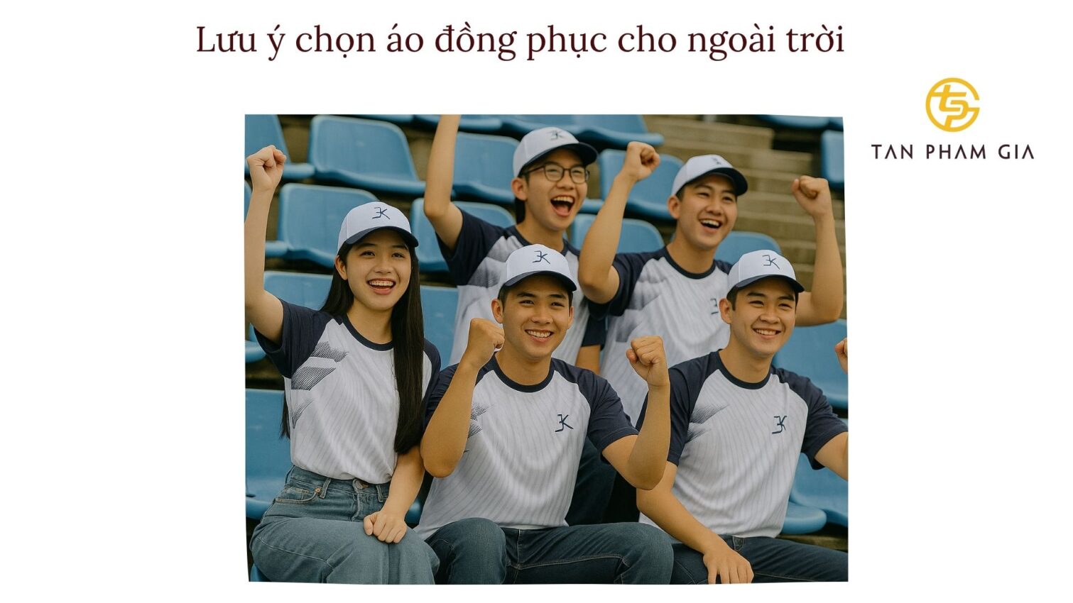 Mẫu áo thun đồng phục phù hợp mùa hè năng động