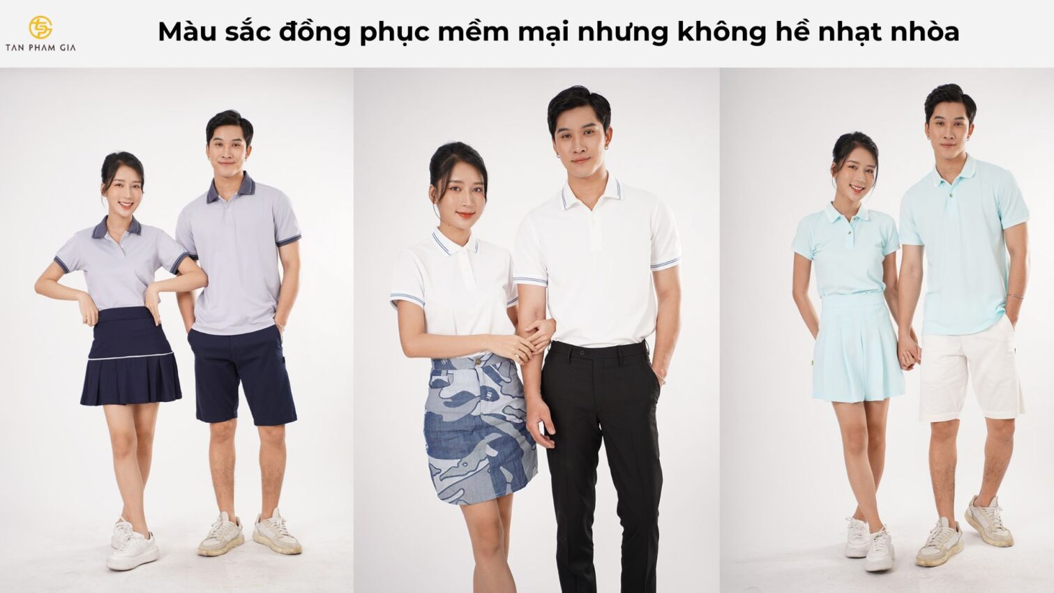 Mẫu áo thun đồng phục làm áo cặp cho người yêu