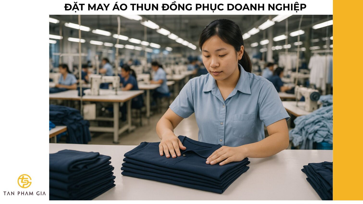 Đặt may áo thun đồng phục doanh nghiệp