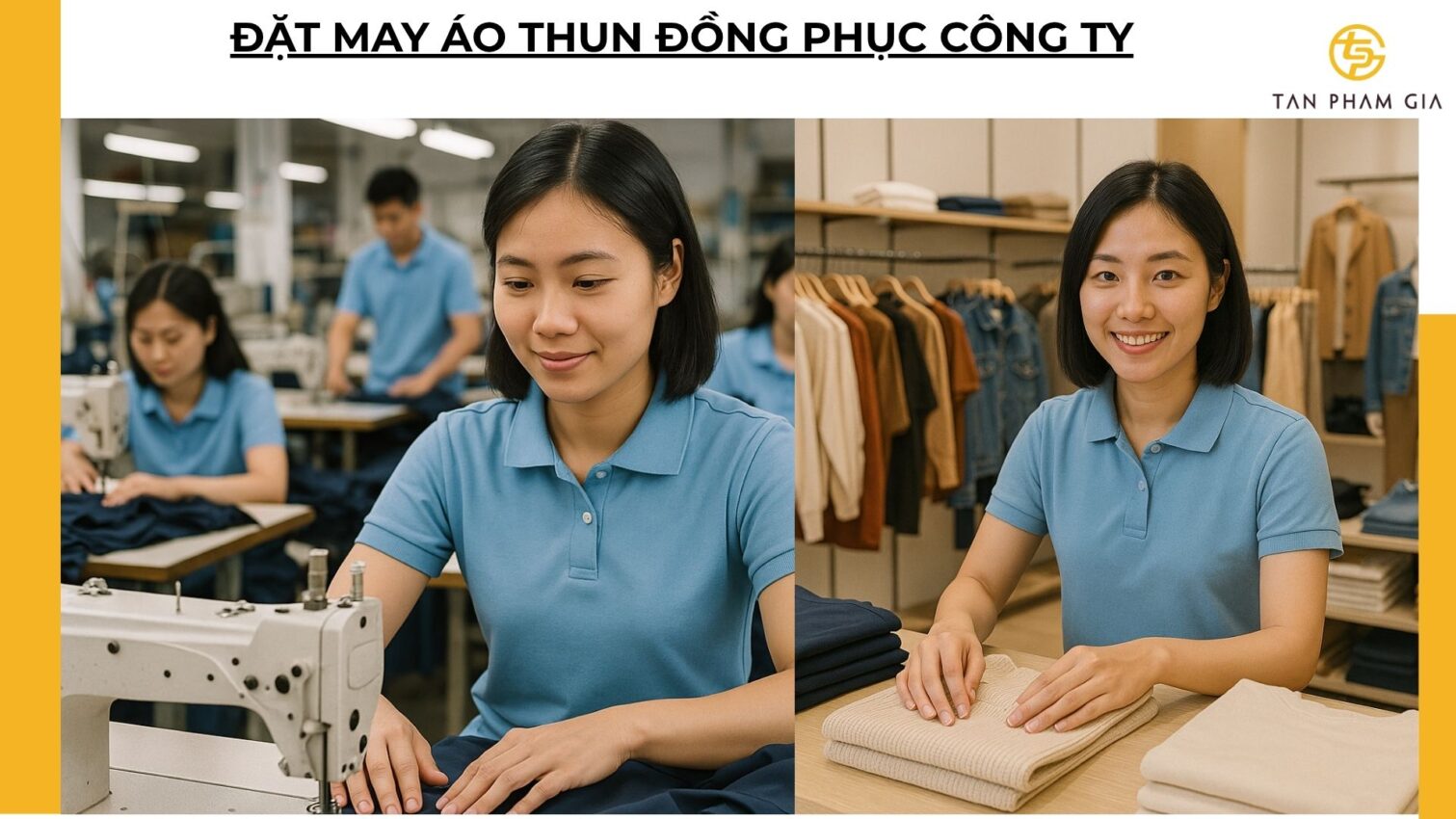 Đặt may áo thun đồng phục công ty