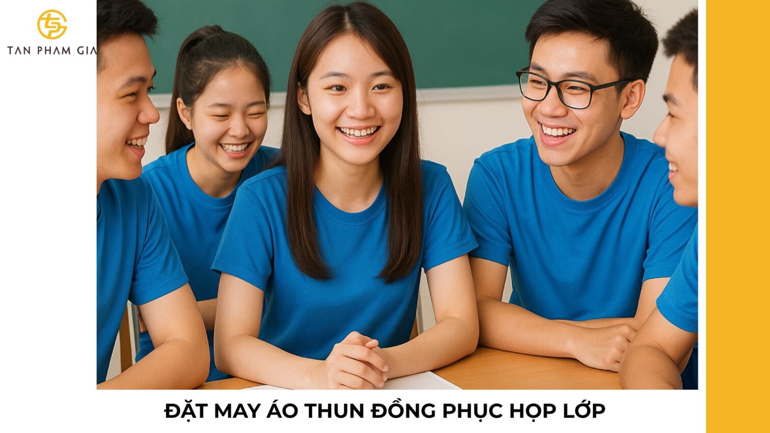 Đặt may áo thun đồng phục họp lớp