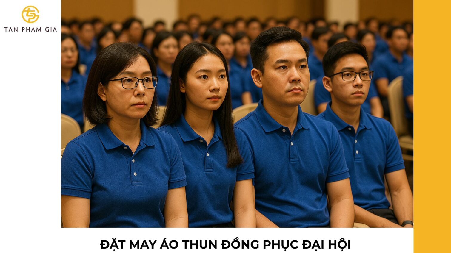 Đặt may áo thun đồng phục đại hội