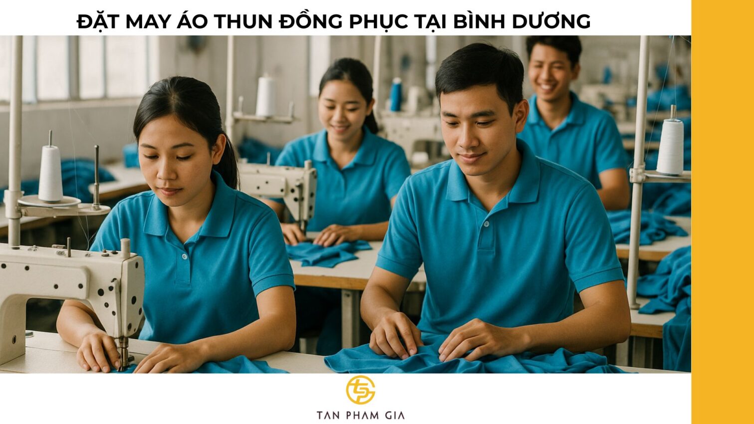 Đặt may áo thun đồng phục tại Bình Dương