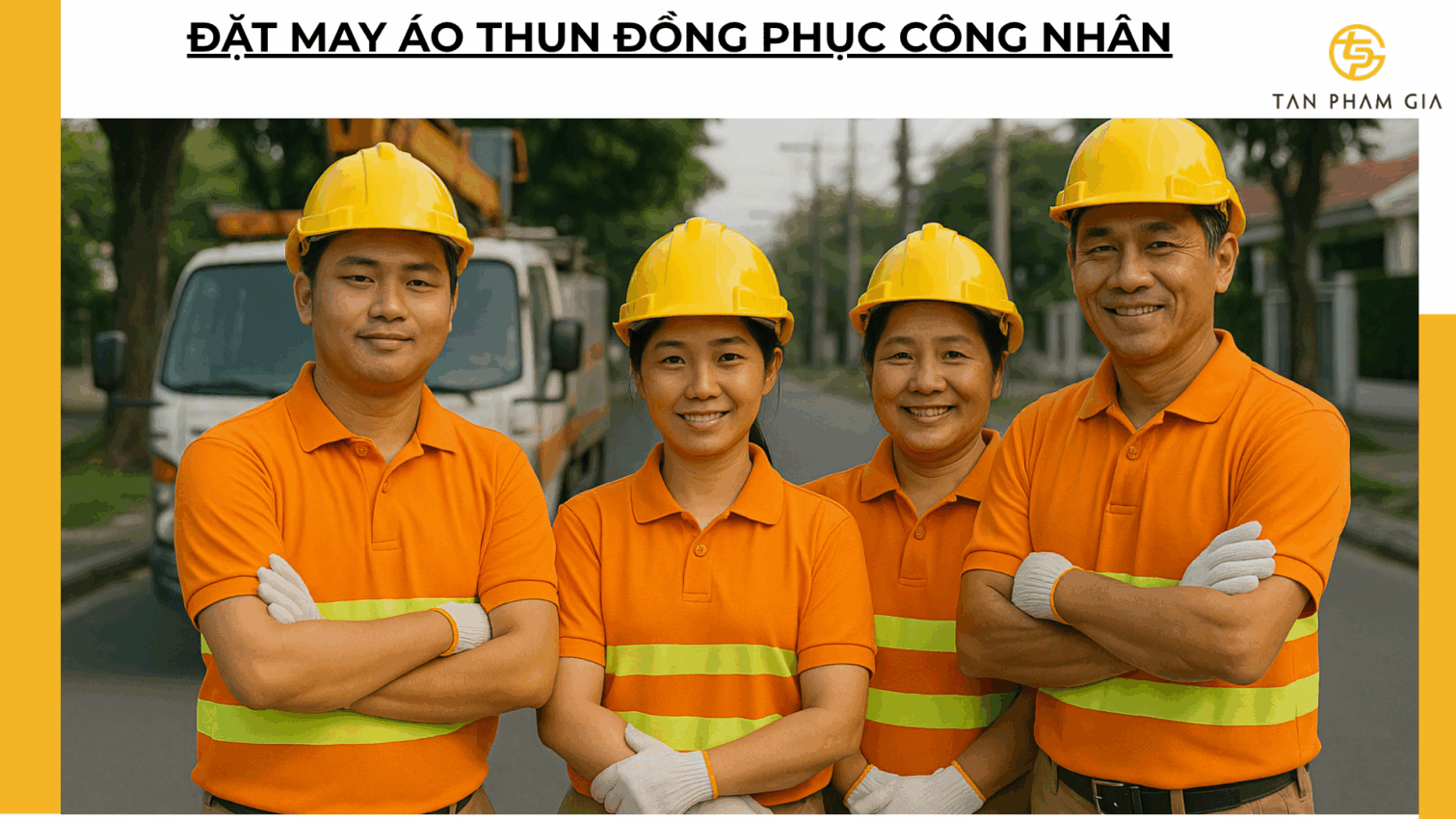 Đặt may áo thun đồng phục công nhân