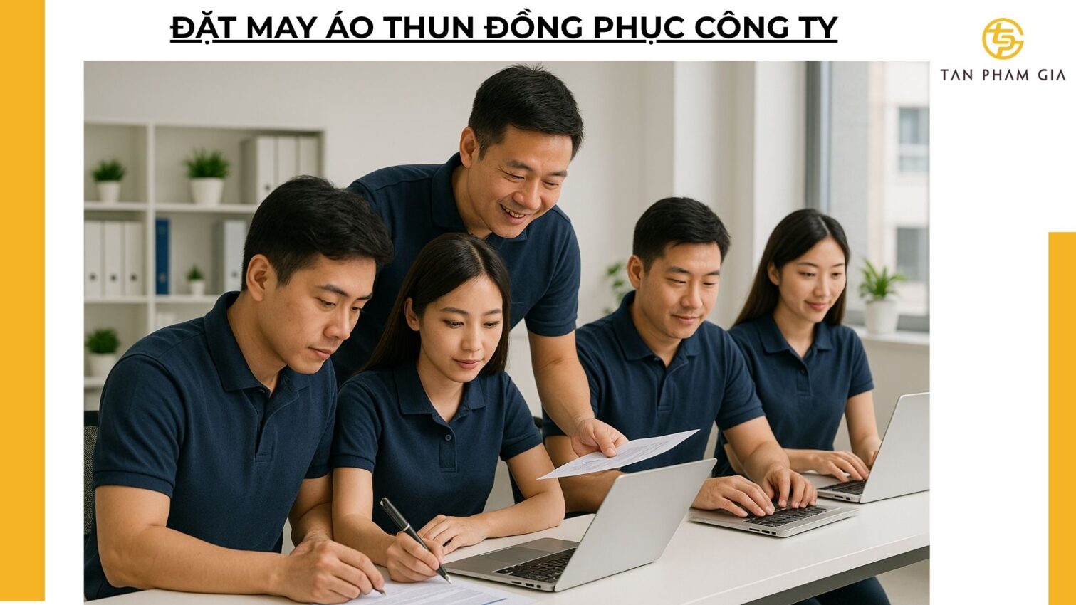 Đặt may áo thun đồng phục công ty