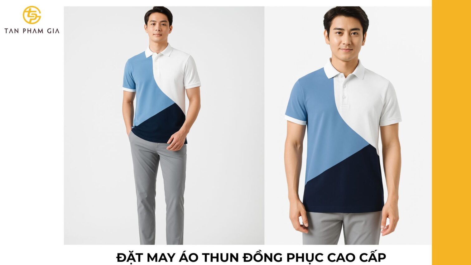 Đặt may áo thun đồng phục cao cấp