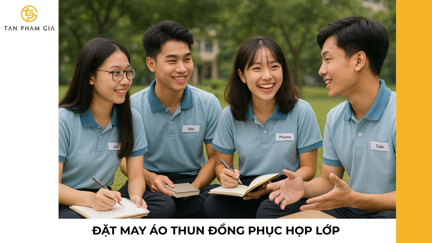 Đặt may áo thun đồng phục họp lớp