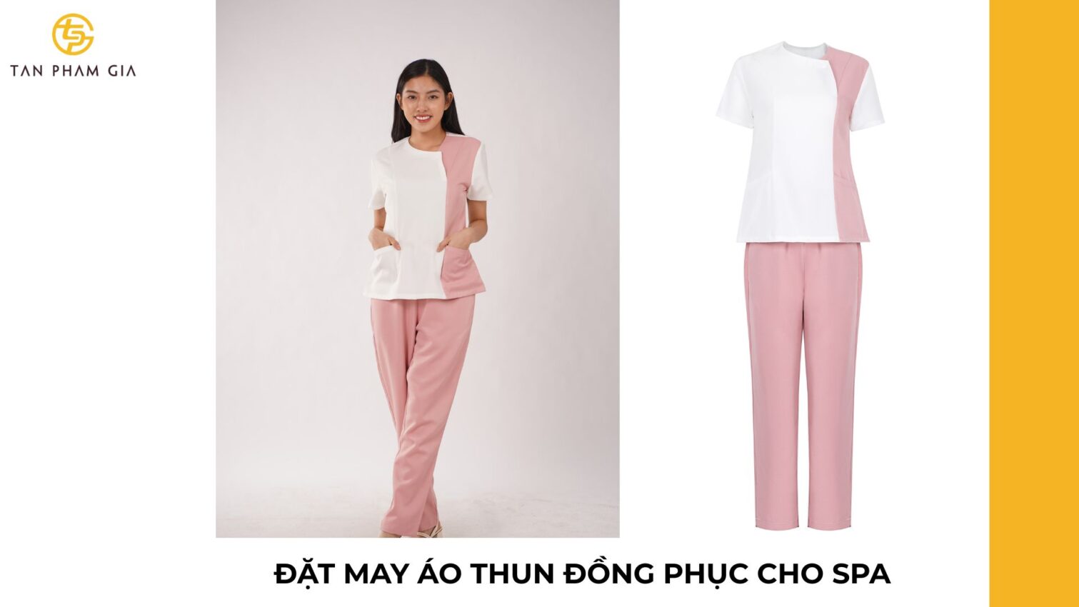 Đặt may áo thun đồng phục cho spa
