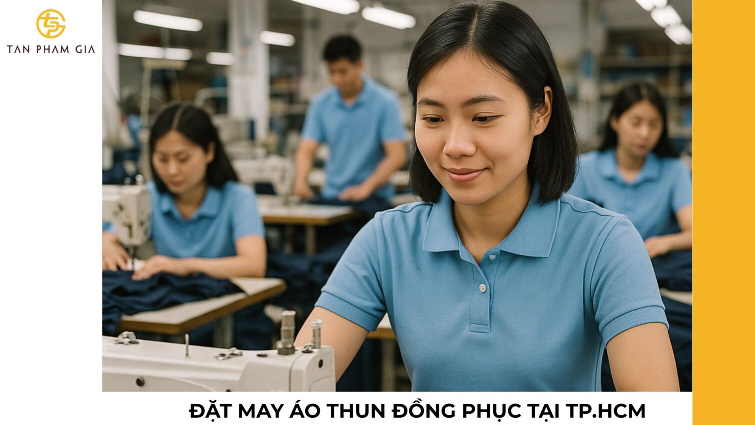 Đặt may áo thun đồng phục tại TP.HCM