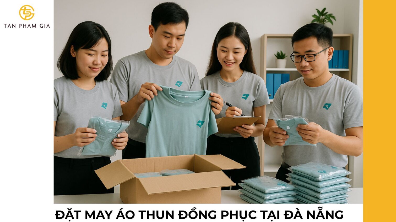 Đặt may áo thun đồng phục tại Đà Nẵng