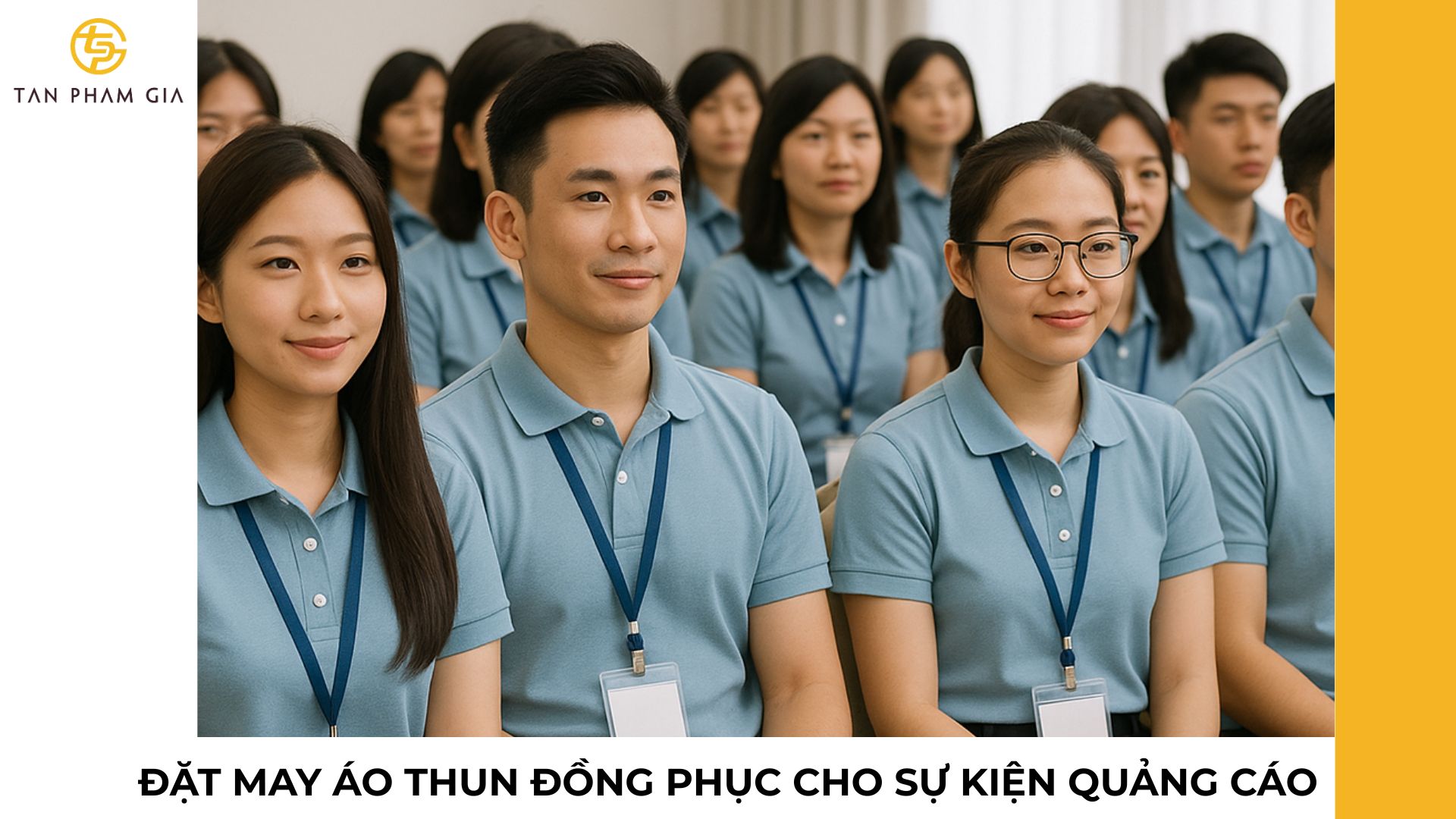 Đặt may áo thun đồng phục cho sự kiện quảng cáo