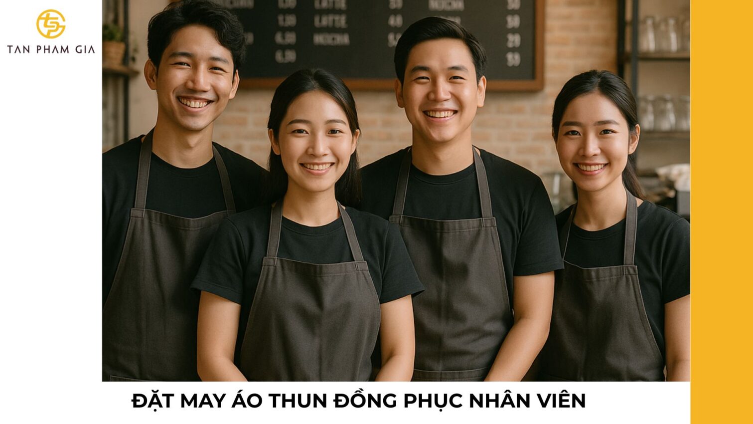 Đặt may áo thun đồng phục nhân viên