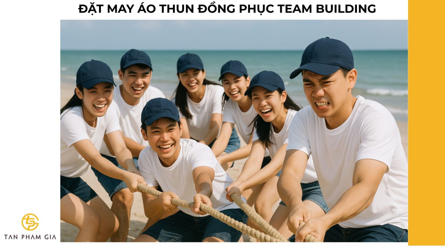 Đặt may áo thun đồng phục team building