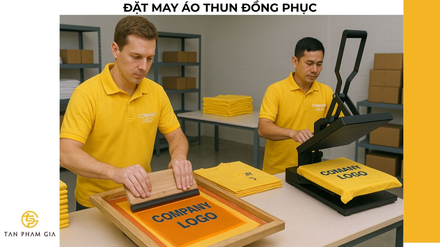 Đặt may áo thun đồng phục