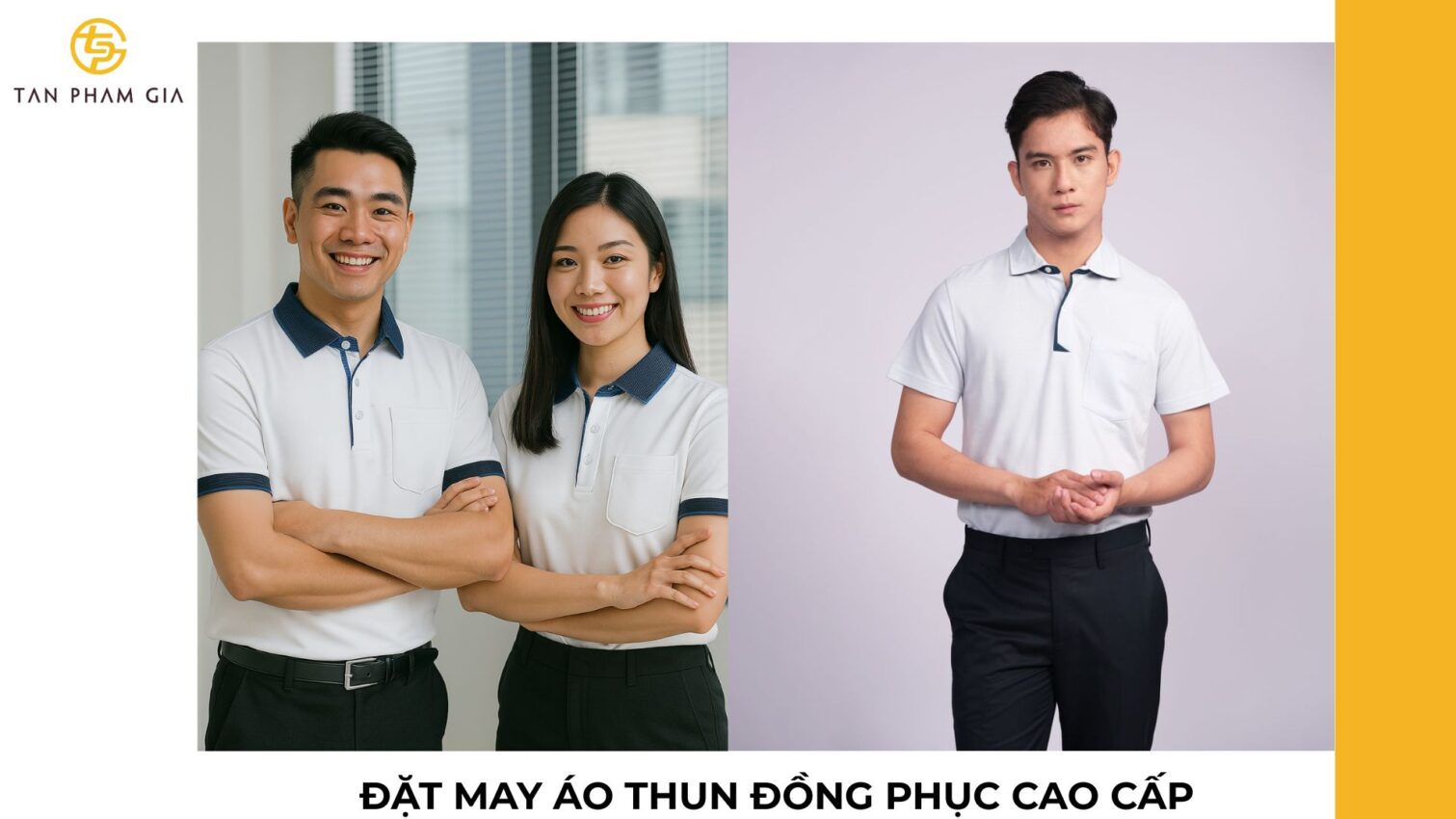 Đặt may áo thun đồng phục cao cấp