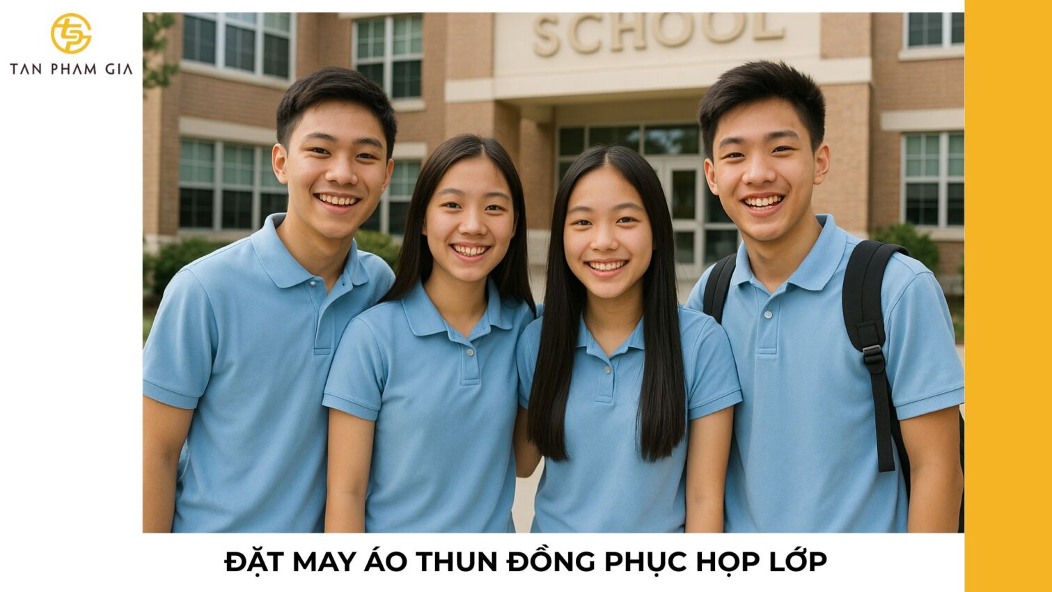 Đặt may áo thun đồng phục họp lớp
