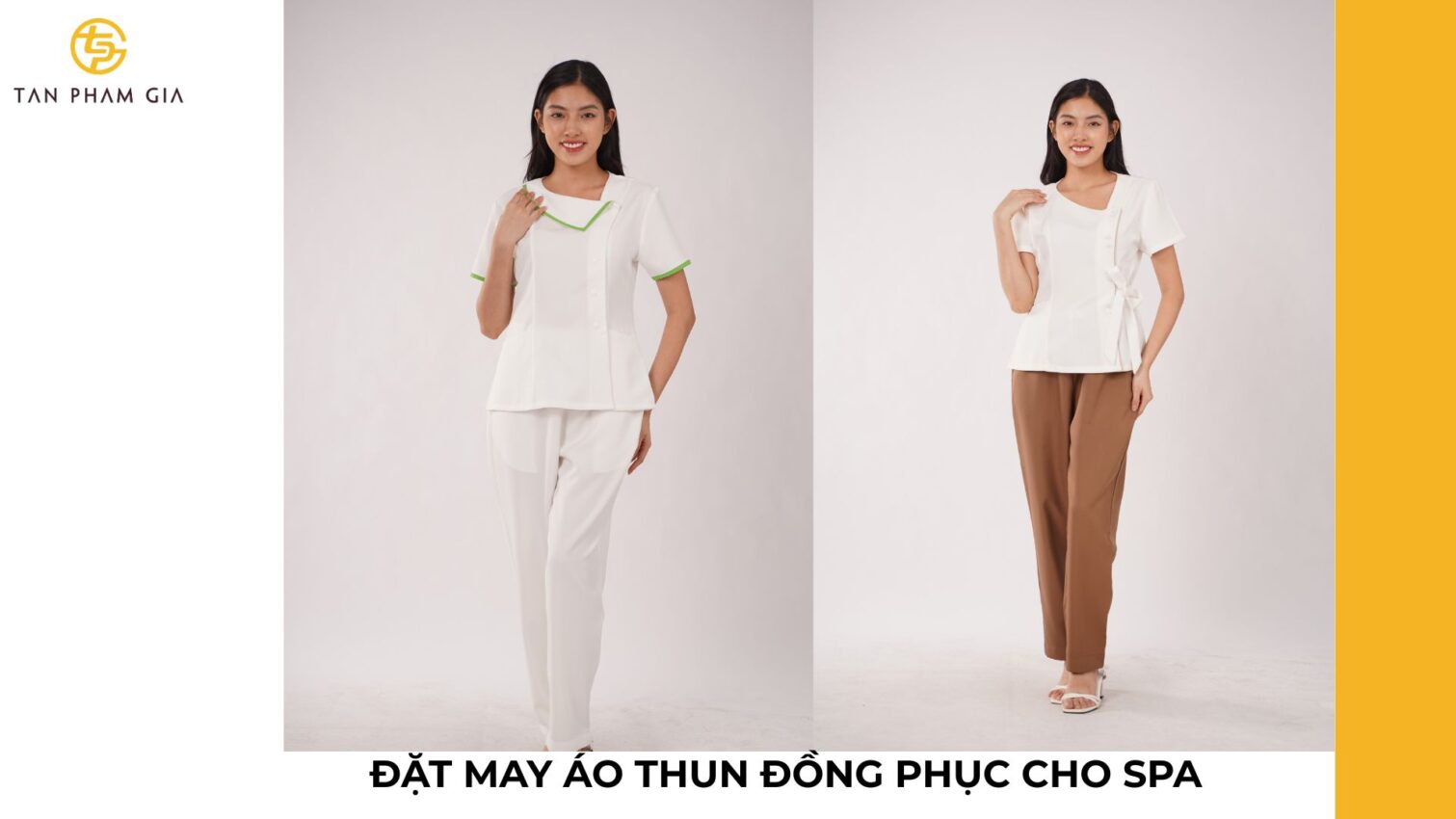 Đặt may áo thun đồng phục cho spa