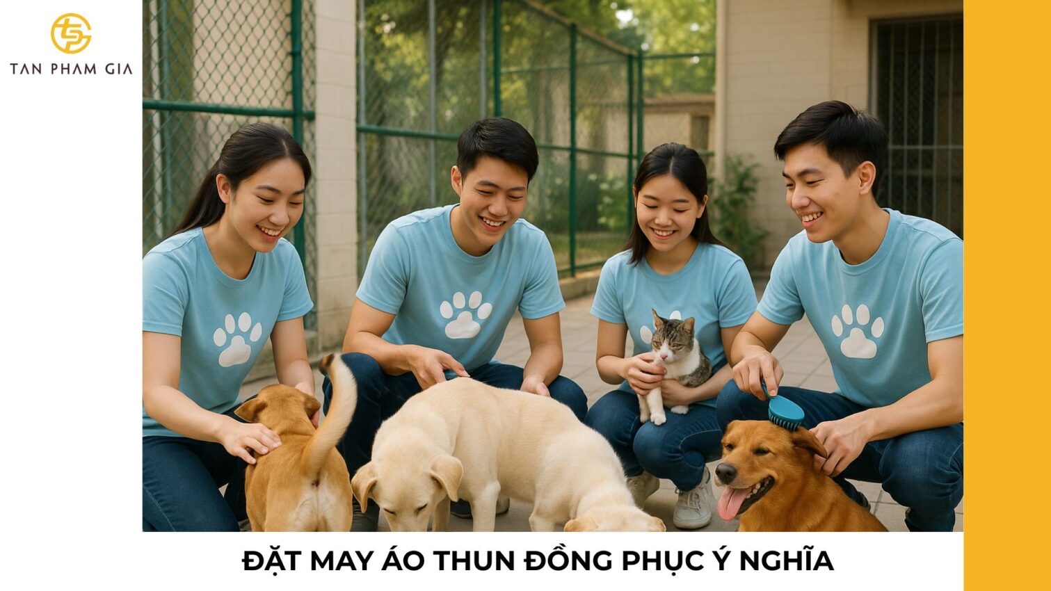 Đặt may áo thun đồng phục ý nghĩa