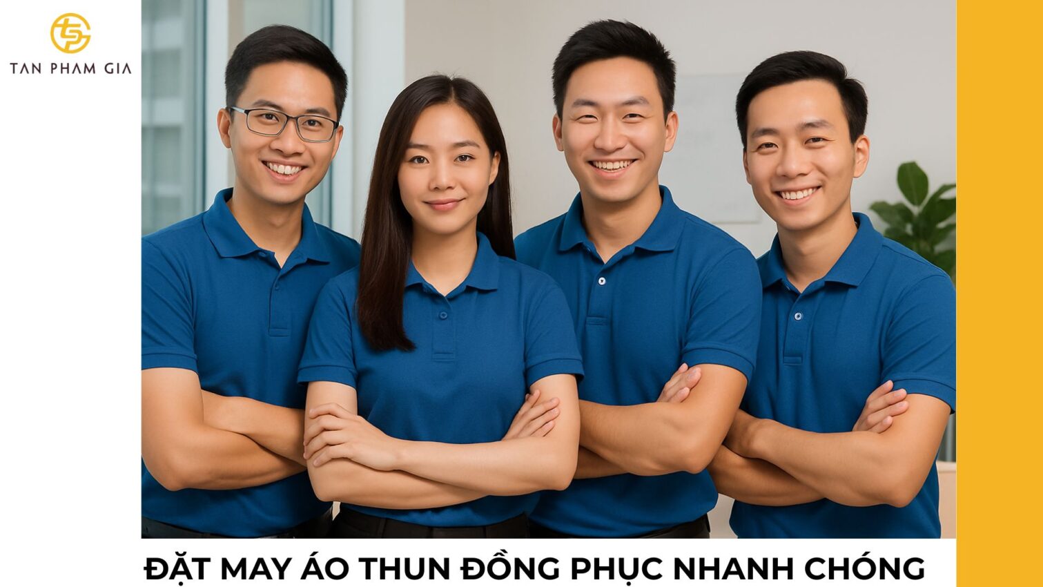Đặt may áo thun đồng phục nhanh chóng