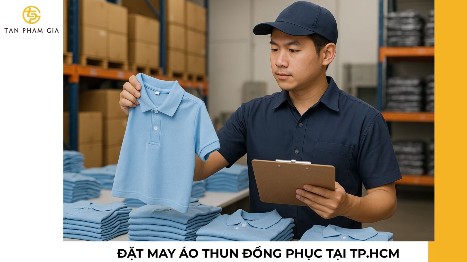 Đặt may áo thun đồng phục tại TP.HCM