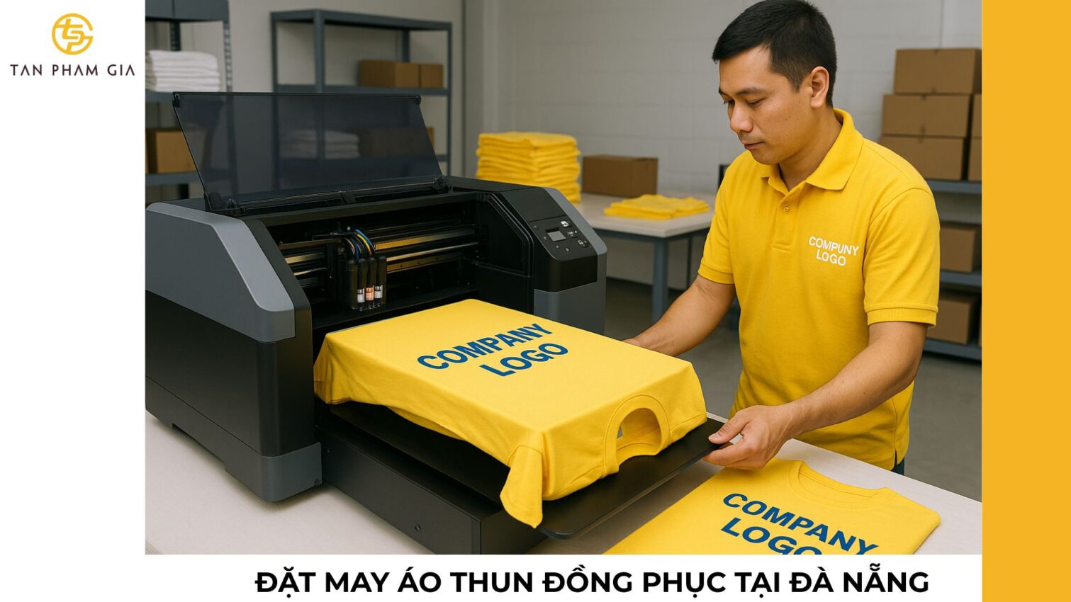 Đặt may áo thun đồng phục tại Đà Nẵng