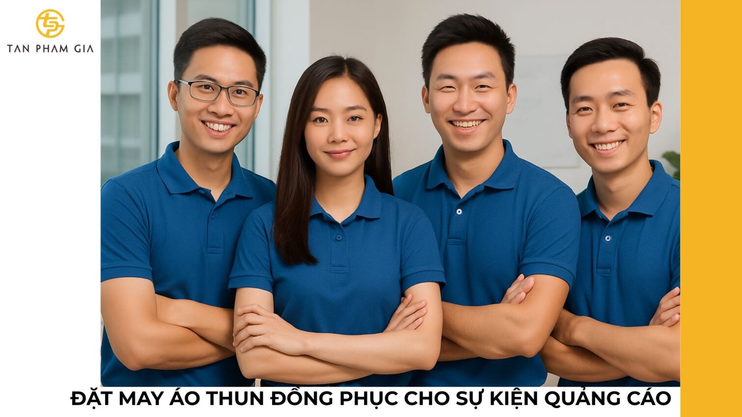 Đặt may áo thun đồng phục cho sự kiện quảng cáo