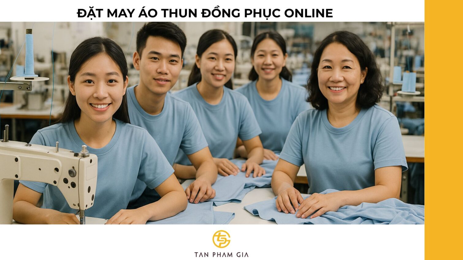 Đặt may áo thun đồng phục online