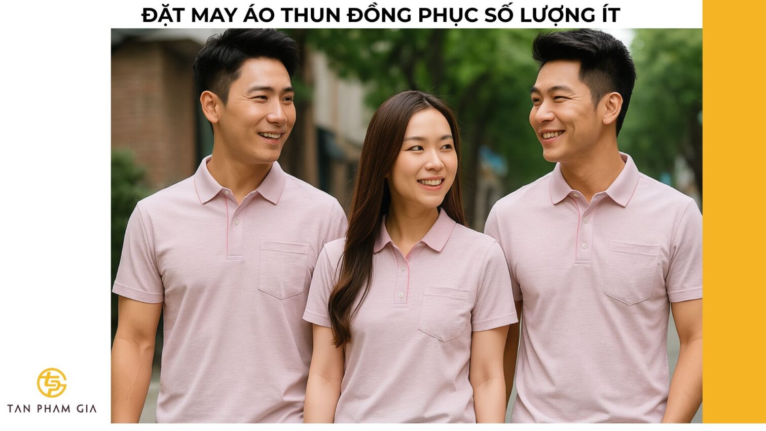 Đặt may áo thun đồng phục số lượng ít
