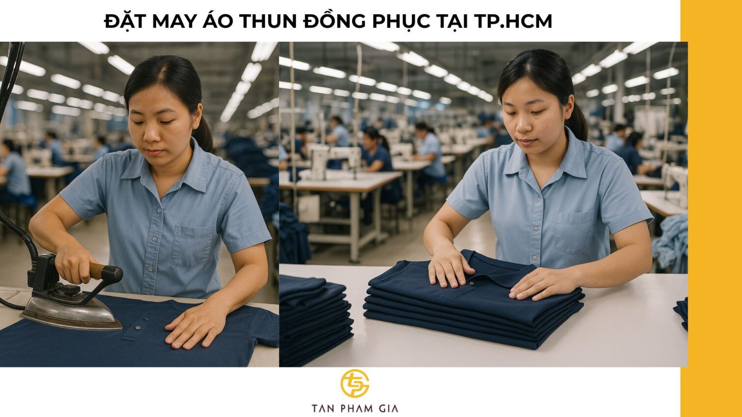 Đặt may áo thun đồng phục tại TP.HCM