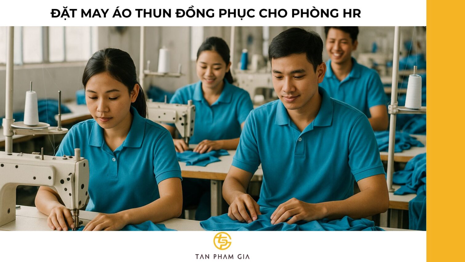 Đặt may áo thun đồng phục cho phòng HR
